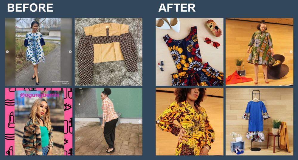 Akinwunmi product pictures before and after 1000